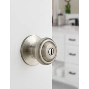 Mulholland Satin Nickel Privacy Bed/Bath Door Knob