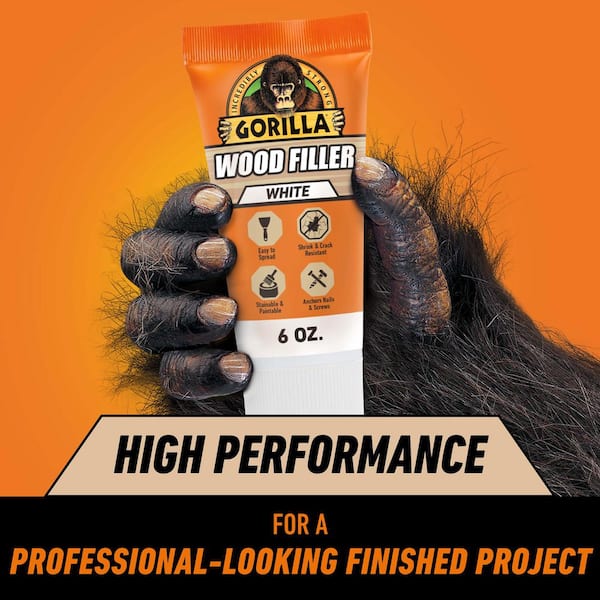 6 oz. Wood Filler Tuber White (6-Pack)