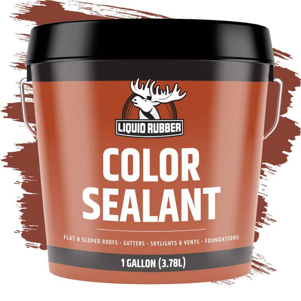 Color Sealant, Barn Red, 1 gal.