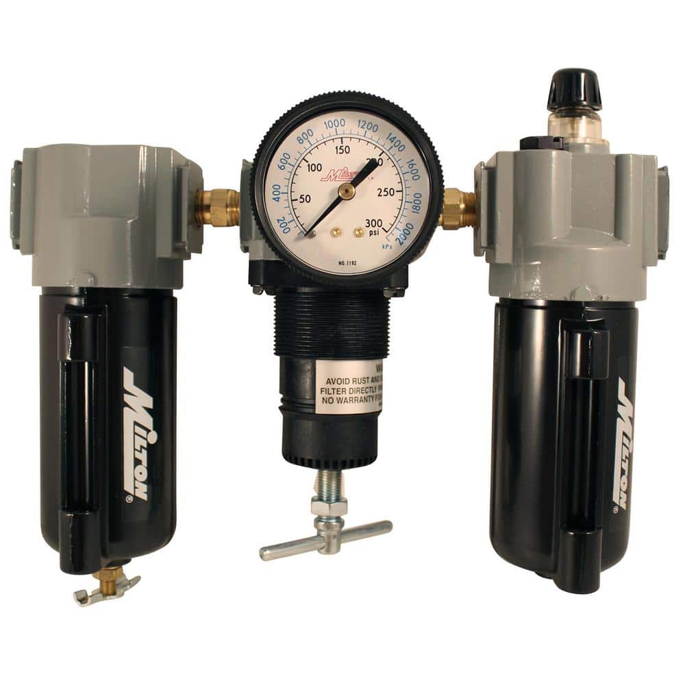 Regulator Gauge 250 PSI Part Tool Kit Air Compressor Pneumatic Pressure 1/2 in 