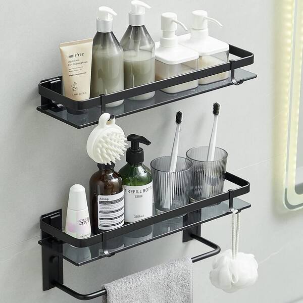 Aoibox 6 in. W x15.7 in. D Bathroom Floating Shelf Wall Mounted