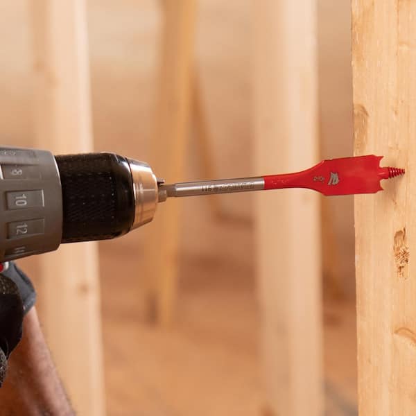 NICAVKIT 1-1/2 Inch X 12 Inch Long Auger Drill Bit For Wood