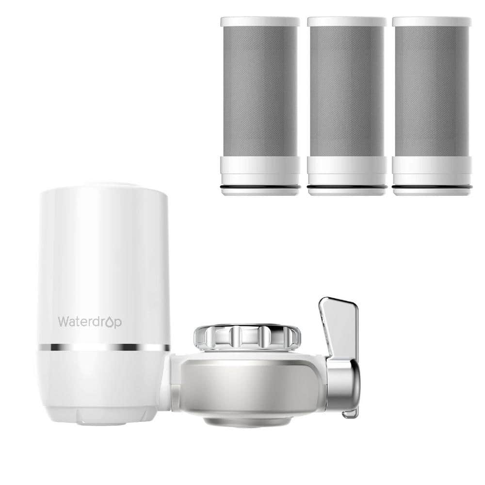 320-Gallon Faucet Mount Water Filter for Sink, NSF Certified, Reduces Chlorine,Includes Extra FF-01A Filter,6-Month Use price history on PriceWatchPro