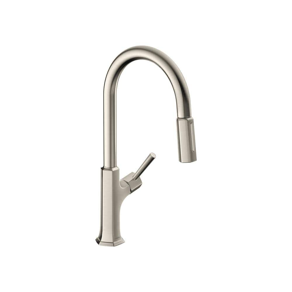 Locarno Single-Handle Pull Down Sprayer Kitchen Faucet in