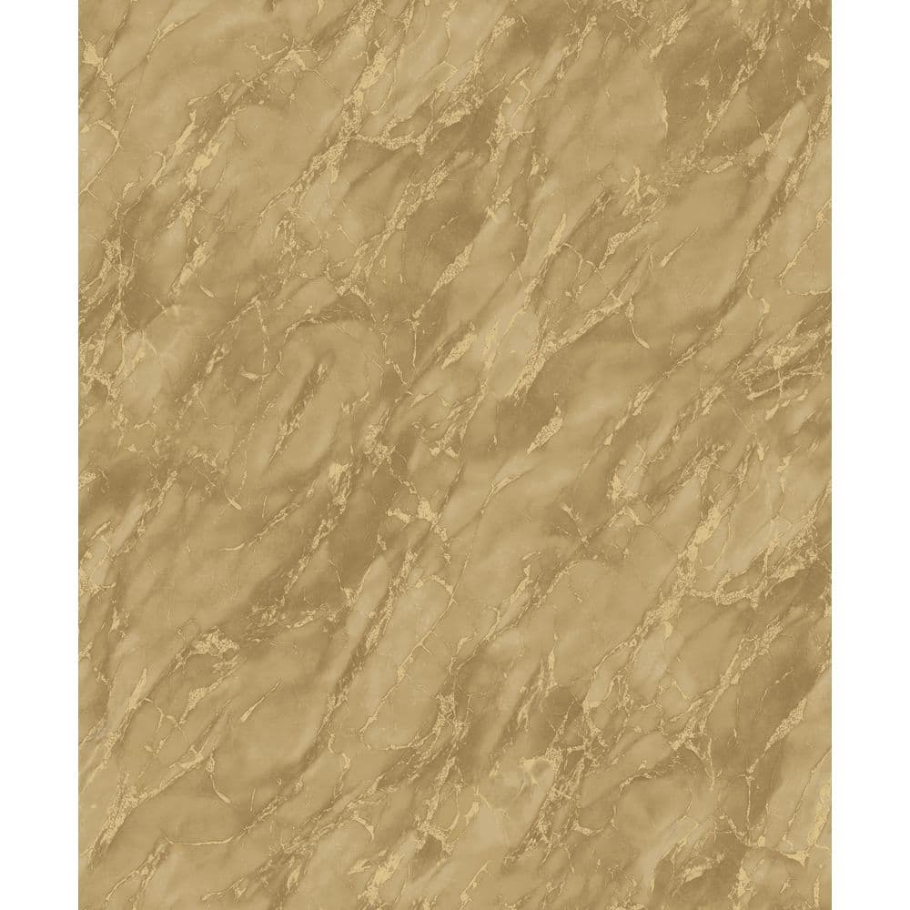 Special FX 2 Collection Gold Metallic Marble Effect Vinyl on Non-Woven Non-