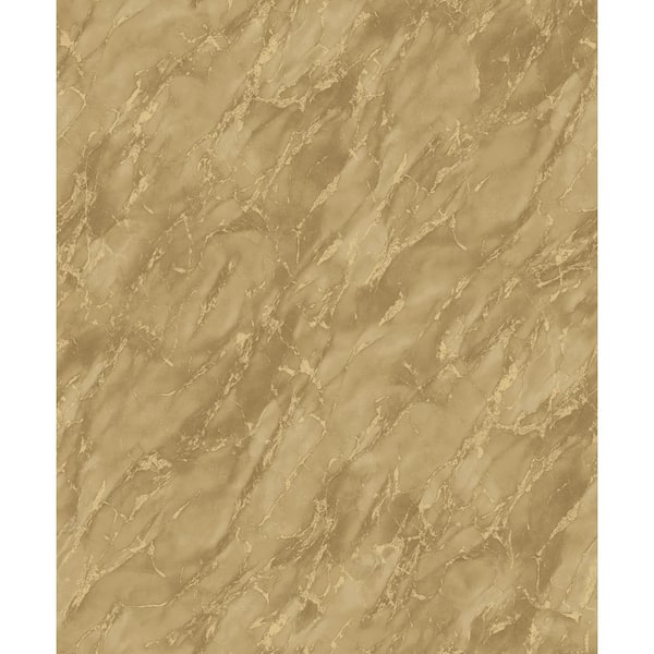 Unbranded Special FX 2 Collection Gold Metallic Marble Effect Vinyl on Non-Woven Non-Pasted Wallpaper Sample