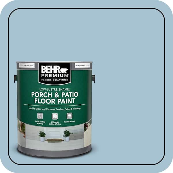 1 gal. #550E-3 Viking Low-Lustre Enamel Interior/Exterior Porch and Patio Floor Paint