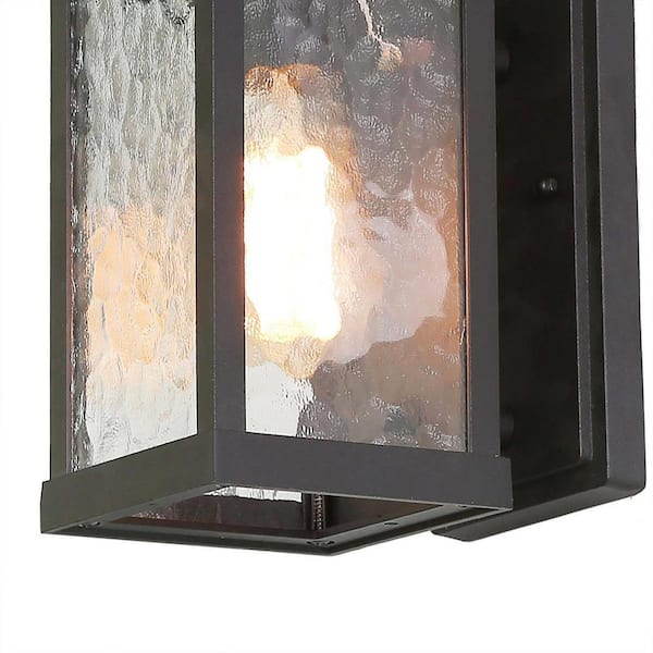 Freya Glass Coach Lantern Wall Light