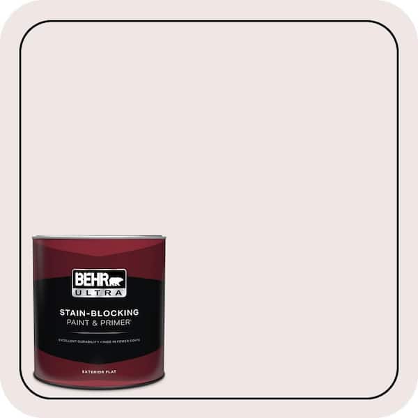 BEHR ULTRA 1 Qt. #690E-1 Shell Brook Flat Exterior Paint & Primer