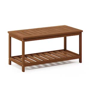 Tioman Hardwood Outdoor Coffee Table with Shelf