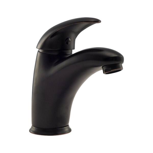 Sir Faucet Single Hole Single-Handle Bathroom Faucet in Antique Bronze ...