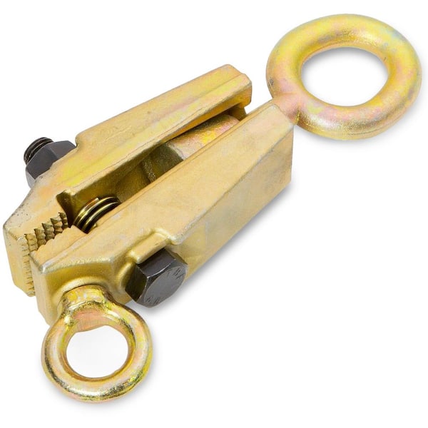 5-Ton 2-Way Steel Frame Back Self-Tightening, Grips and Auto Body Repair Pull Clamp