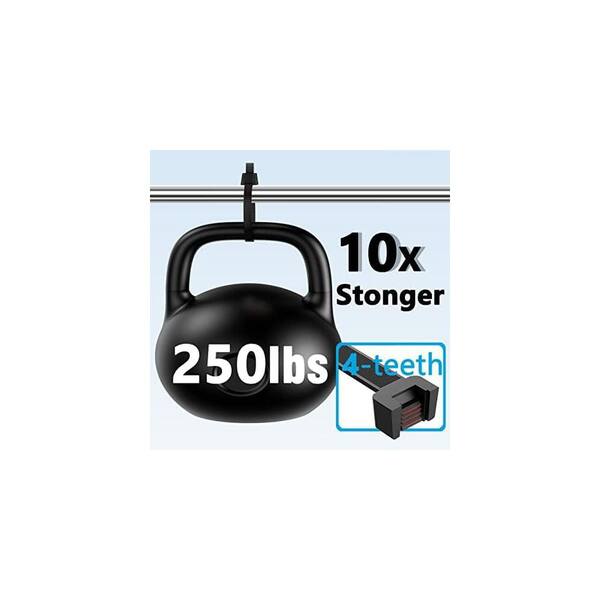 Lukyamzn UV Resistant Nylon Cable Zip Tie 20 in. Black 40-Pack