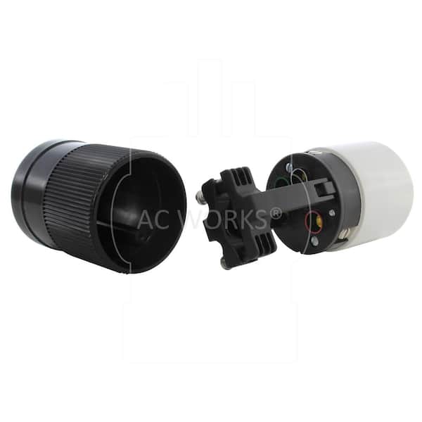 AC WORKS California Standard CS6364 50 Amp 125/250-Volt 4 AC WORKS California Standard CS6364 50 Amp 125/250-Volt 4