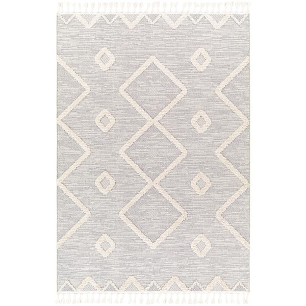 Artistic Weavers Campbell Blue Rustic 5 ft. x 7 ft. Indoor Area Rug