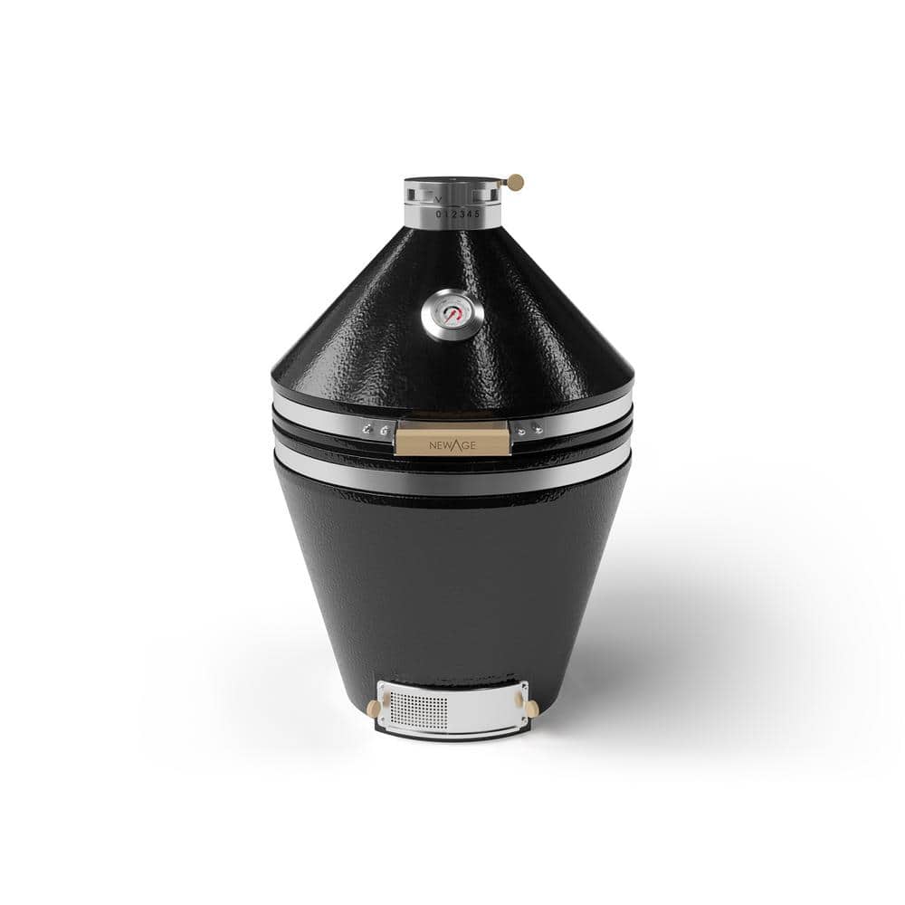 "22"" Charcoal kamado Grill in Black"