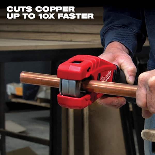 Milwaukee M12 12V Lithium-Ion Cordless Copper Tubing Cutter (Tool