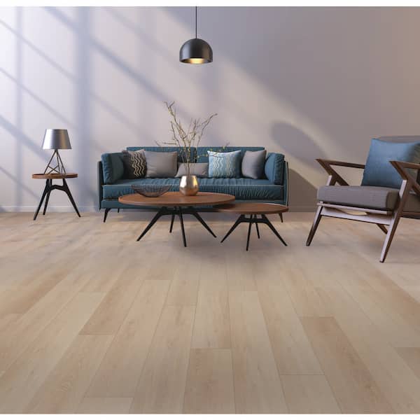 Pinebluff 20 MIL x 7 in. W x 48 in. L Click Lock Waterproof Rigid Core Luxury Vinyl Plank Flooring (23.64 sq. ft./case)
