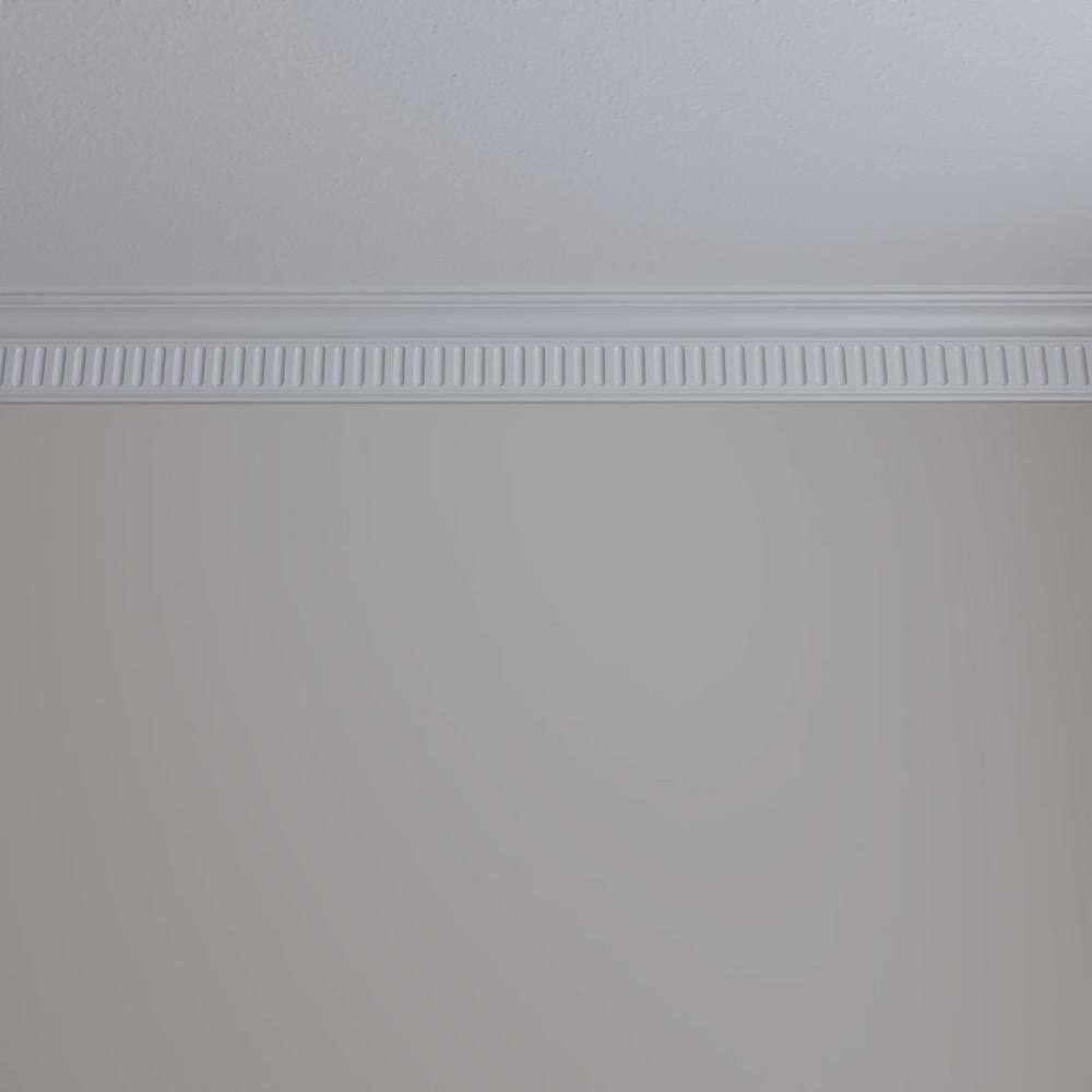 Viceroy White Polyurethane Crown Moulding 94.5"