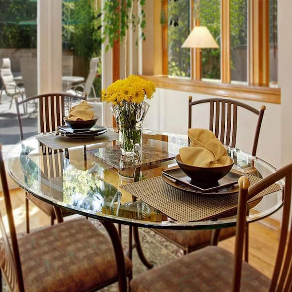 Round Dining Room 36 Inch Round Glass Round Glass Table Top 36