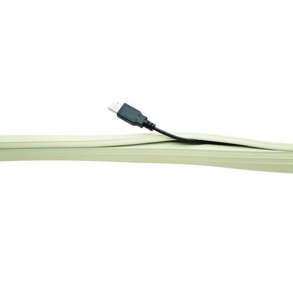 UT Wire Cord Channel 10ft. White