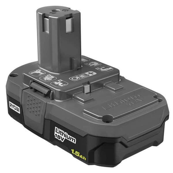 Ryobi One 18v 1 5 Ah Compact Lithium Ion Battery P189 The Home Depot