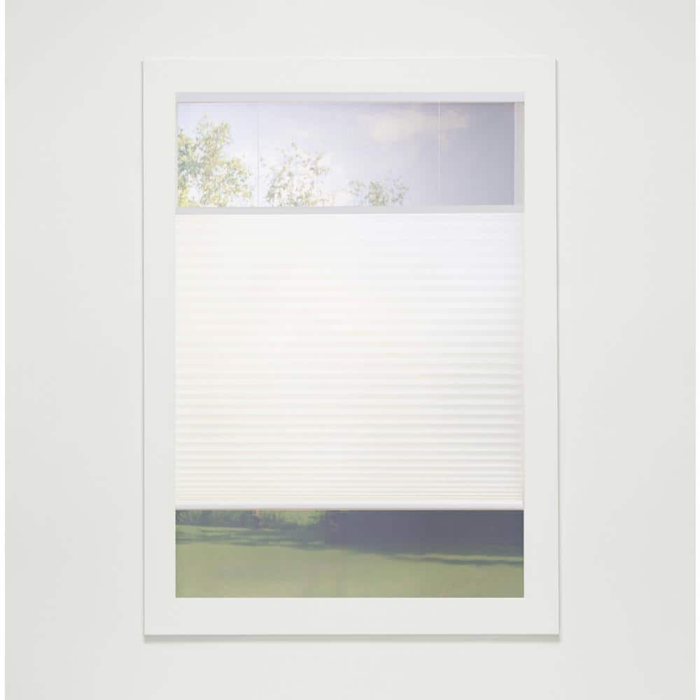 White Cordless Top-Down Bottom-Up Light Filtering Eco Polyester Cellular Shades - 25.5 in. W x 42 in. L price history on PriceWatchPro