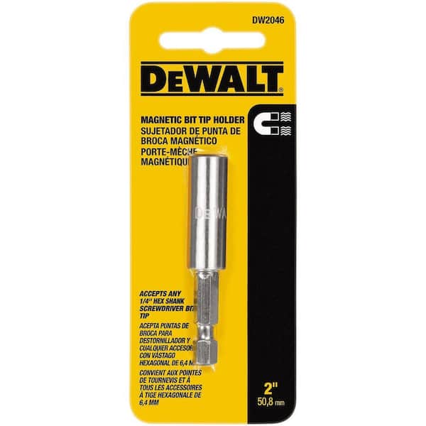 DEWALT 2 in. Tool Steel Magnetic Bit Tip Holder