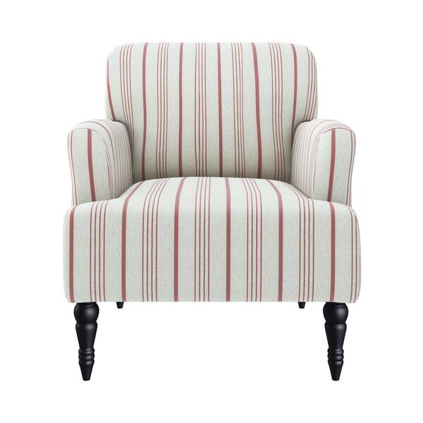 striped farmhouse chair