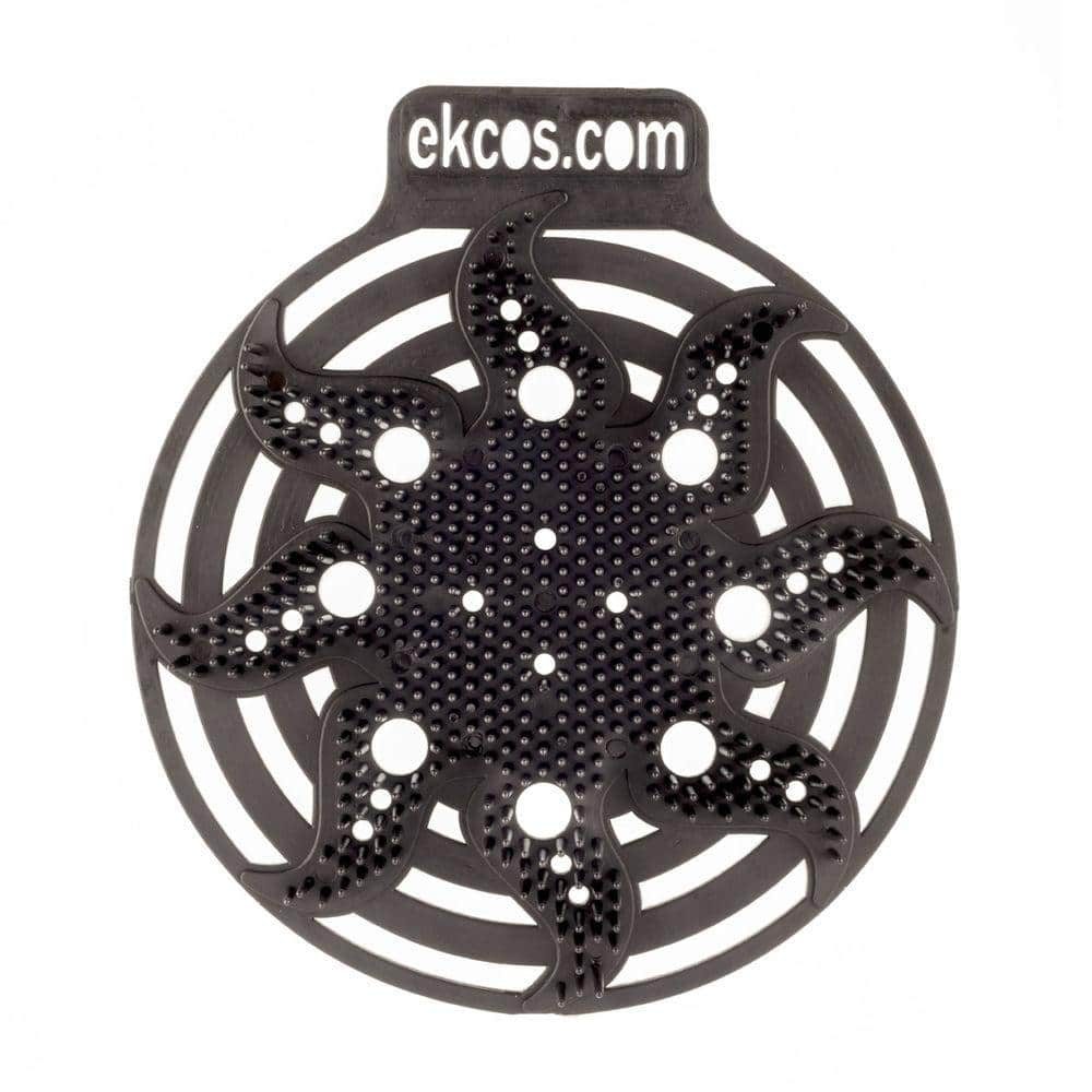 Mint Fragrance Anti-Splash Black Urinal Screen (10 per Box)