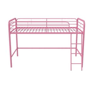 Alyssa Pink Metal Junior Loft Bed