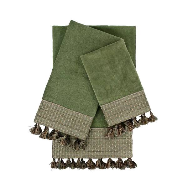 sage green bathroom towels
