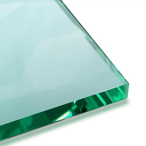 20 in. x 40 in. Clear Rectangle Glass Table Top, 1/2 in. Thick Flat Edge Polished Tempered Radius Corner 20 in. x 40 in. Clear Rectangle Glass Table Top, 1/2 in. Thick Flat Edge Polished Tempered Radius Corner