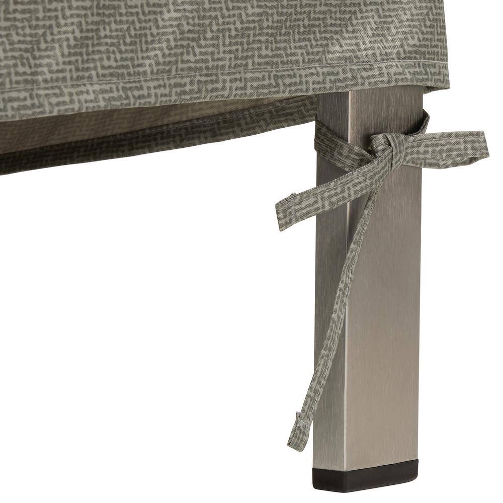 Water-Resistant Moon Rock Outdoor Patio Chair Cover