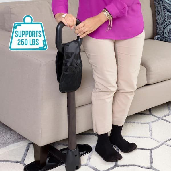 Couch Cane with Pouch - 250lbs Height Adjustments 34 - 40 - Med Supplies