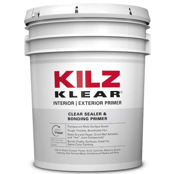 KILZ KLEAR 5 gal. Interior/Exterior Multi-Surface Primer and Sealer