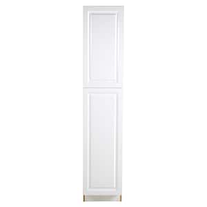 Benton Assembled 18x90x24 in. Pantry Cabinet in White