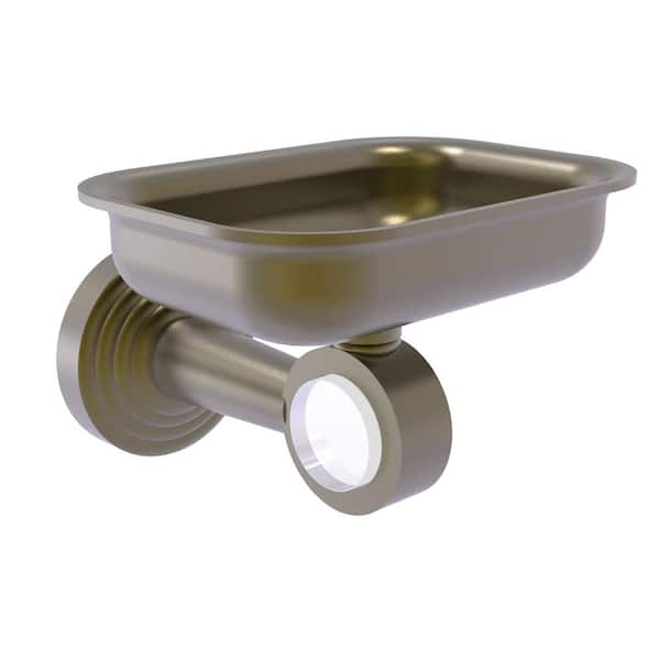 Allied Brass Pacific Beach Wall Mounted Soap Dish Holder in Antique Brass