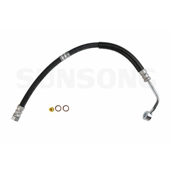 Sunsong Power Steering Pressure Line Hose Assembly - From Pump