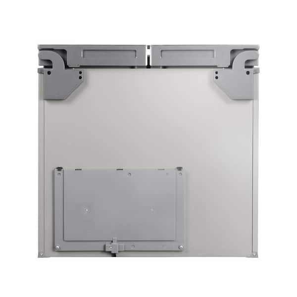 Cosmo 30 in. 17.5 cu. ft. Counter Depth 3-Door French Door