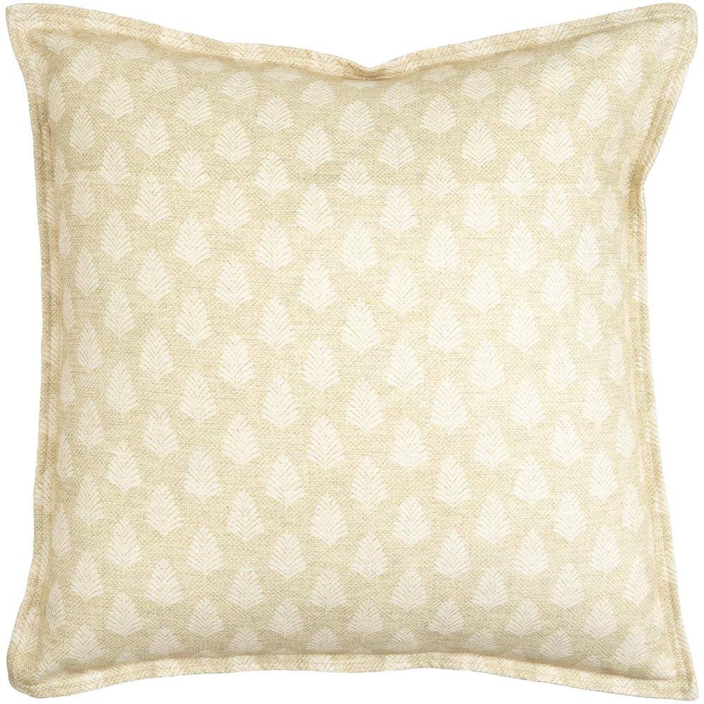 Gardner Beige Woven Polyester Outdoor Decorative Pillow 18 in.