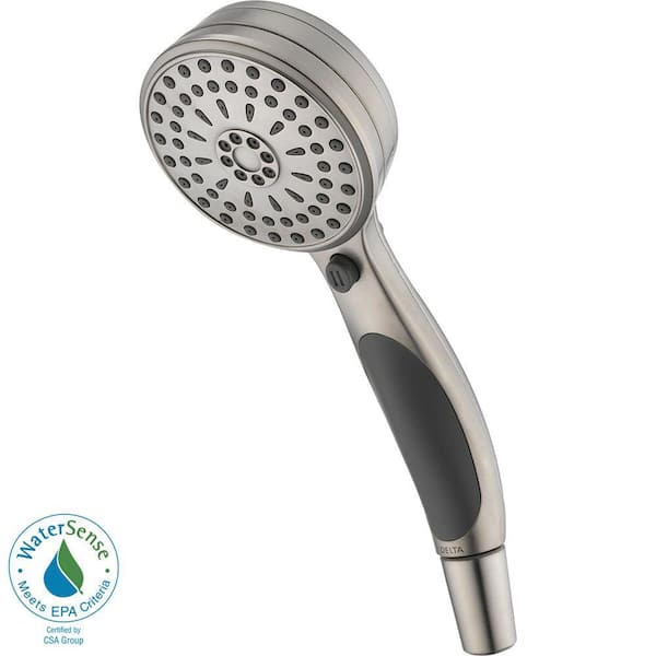 Delta 9-Spray 2.0 GPM Handshower in Stainless with ActivTouch and Pause