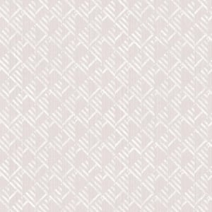 TexStyle Collection Warm Neutrals Geometric Block Flock Stripe Satin Finish Non-Pasted on Non-Woven Paper Wallpaper Roll