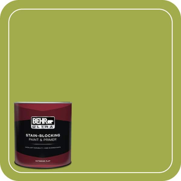 BEHR ULTRA 1 qt. #PPU10-05 Intoxication Flat Exterior Paint & Primer