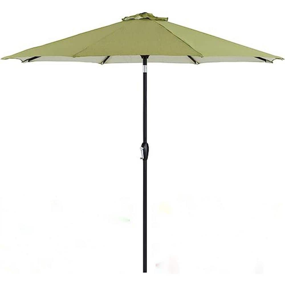 Dyiom 9 Ft. Outdoor Market Patio Table Umbrella With Push Button Tilt ...