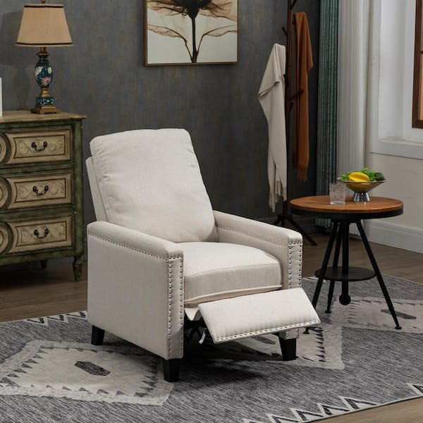 Modern discount wingback recliner