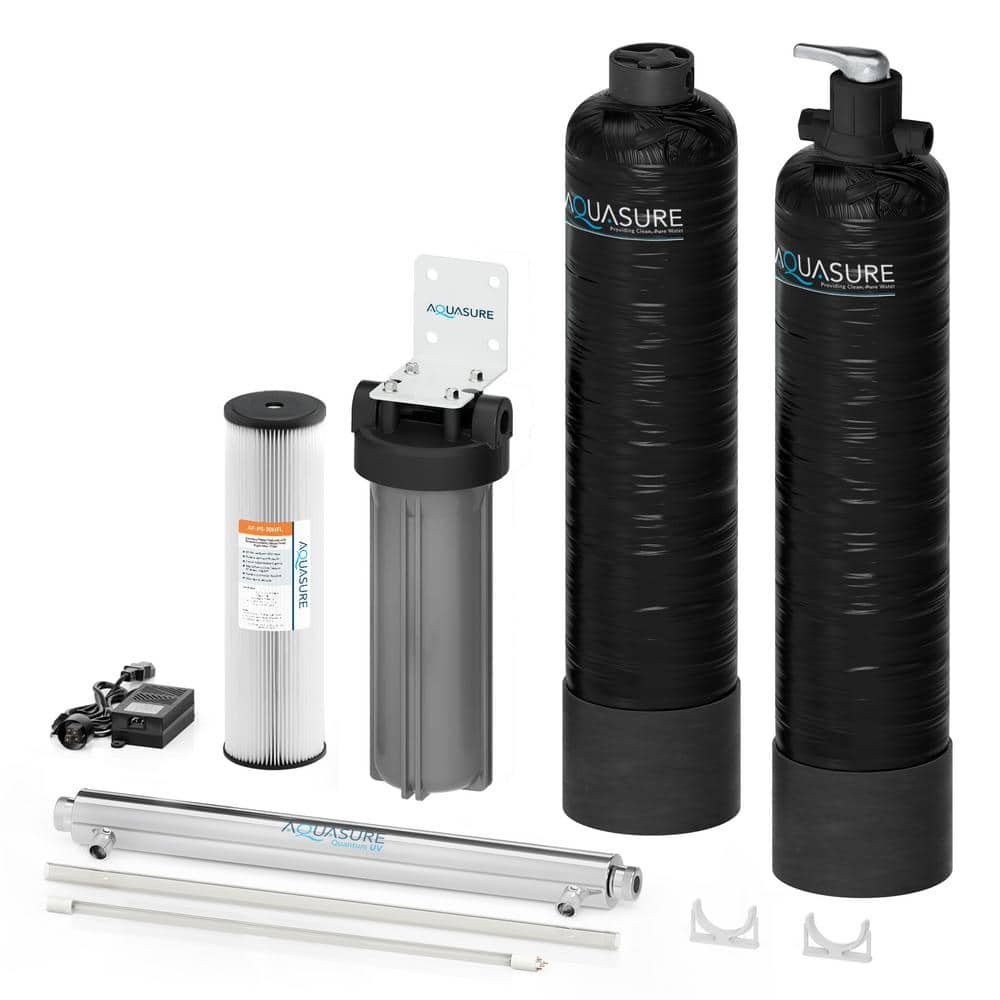 Serene 800K gal. Whole House Salt-Free Water Conditioning Descaler 4-in-1-B