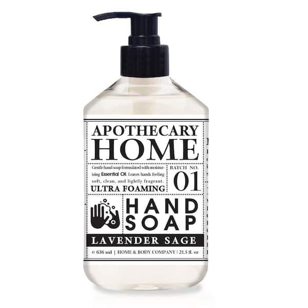 Home and Body Company 21.5 oz. Apothecary Home Lavender Hand Soap