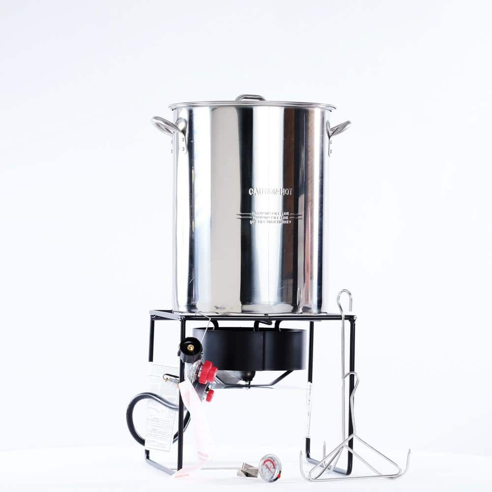 Nuuk 30 qt. Turkey Fryer and 10 qt. Fish Fryer Combo Kit, PF100