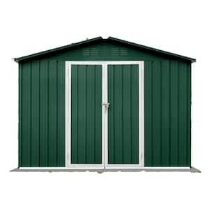 Installed 8 ft. W x 6 ft. D Metal Shed with Vents and Lockable Doors (48 sq. ft.)